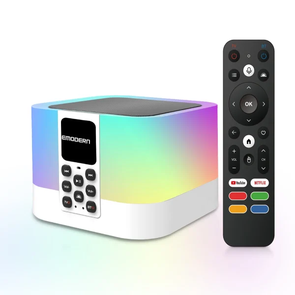 اندروید باکس H313 4K مدل Z1Mix با نورپردازی نورپردازی RGB (ارسال 15 روز کاری) - Image 2