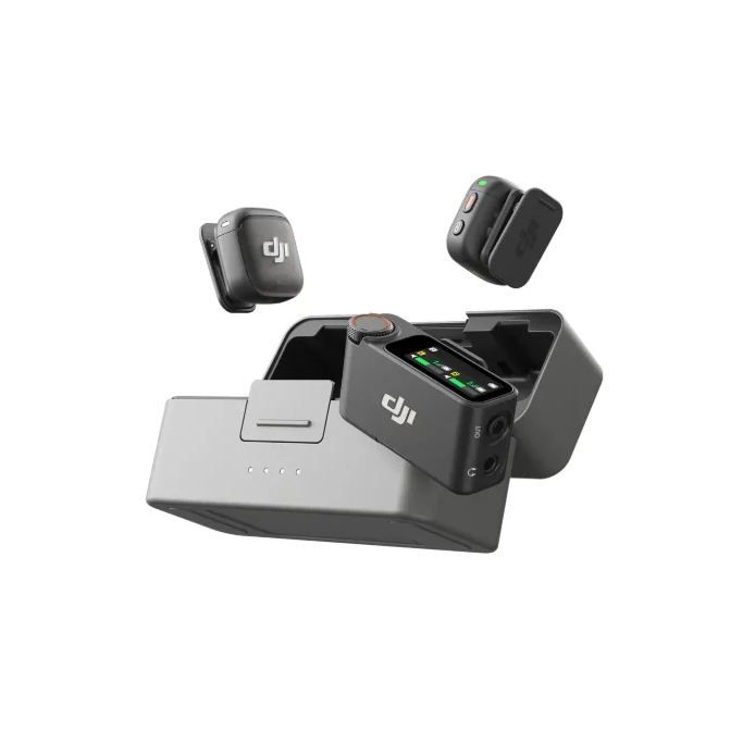 H9a3a9fab41a44bbba759c5f9378aefe1d1.jpg میکروفون بیسیم حرفهای DJI مدل MIC 3 (ارسال 15 روز کاری) - Image 1