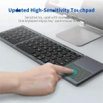 کیبورد تاشو و قابل حمل بی‌سیم TCDSTAR مدل B033 (ارسال 15 روز کاری) - Image 4