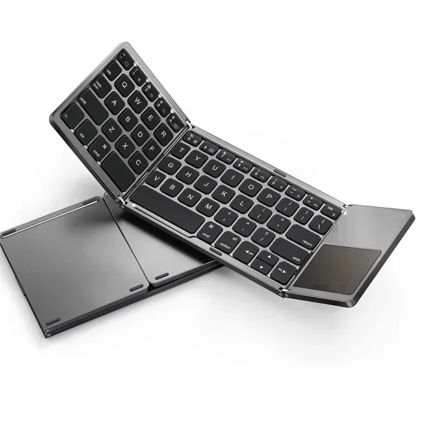 کیبورد تاشو و قابل حمل بی‌سیم TCDSTAR مدل B033 (ارسال 15 روز کاری) - Image 6