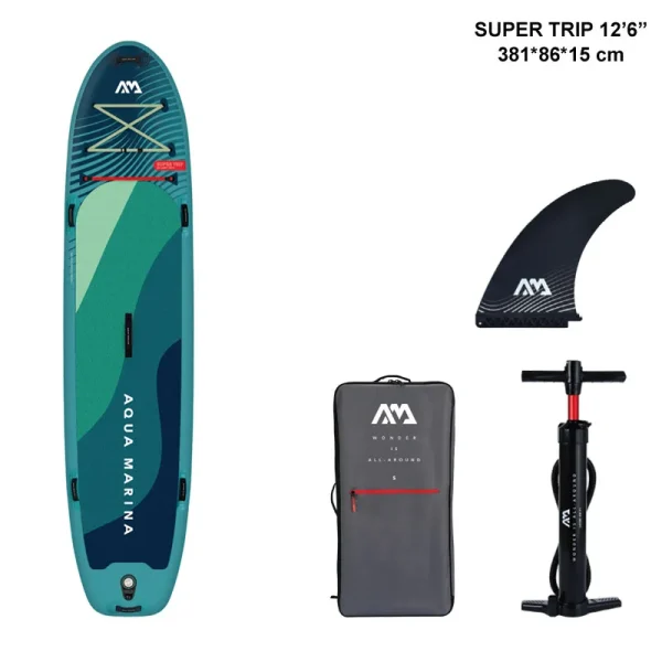 تخته پارویی بادی Aqua Marina مدل Super Trip (ارسال 15 روز کاری) - Image 5