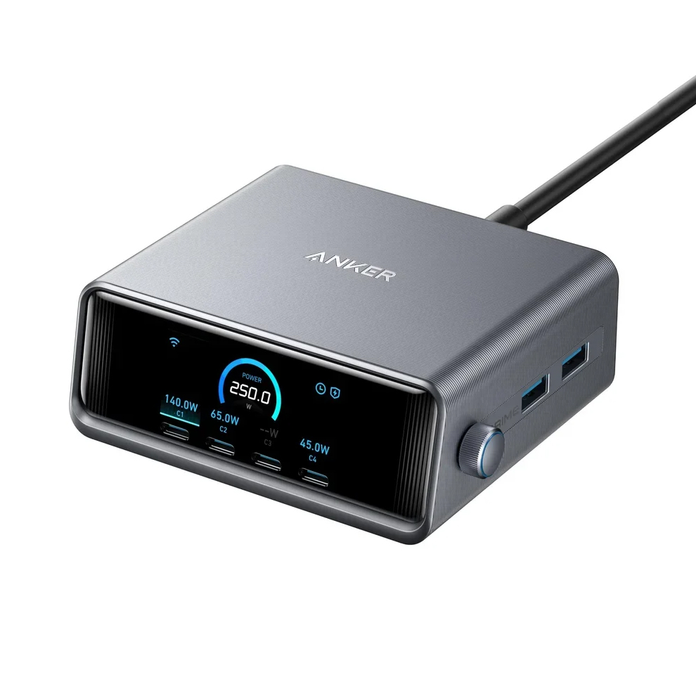 Hc137a7db521d4aa1ab50bb9ac6852542m1.jpg شارژر چندمنظوره Anker مدل Prime A2345 (ارسال 15 روز کاری) - Image 1