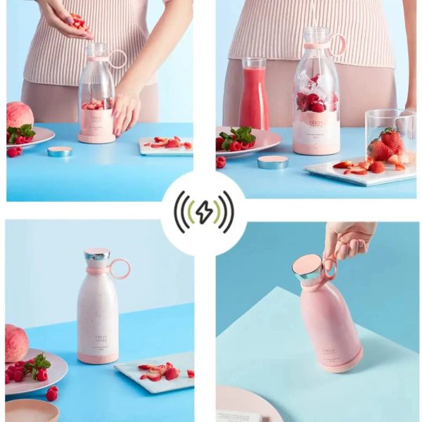 مخلوط‌کن قابل حمل شارژی مدل Portable Juicer Blende (ارسال 15 روز کاری) - Image 5