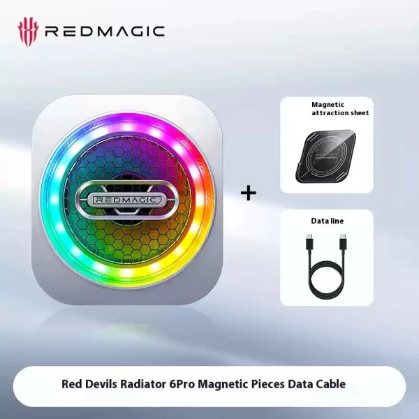 فن خنک‌کننده مغناطیسی موبایل مدل RedMagic 6Pro (ارسال 15 روز کاری) - Image 7