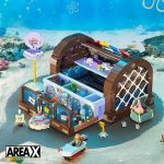 لگوی باب اسفنجی – رستوران آقای خرچنگ برند AREA-X - Image 2