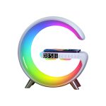چراغ خواب مجهز به اسپیکر و شارژر وایرلس طرح G - Image 2