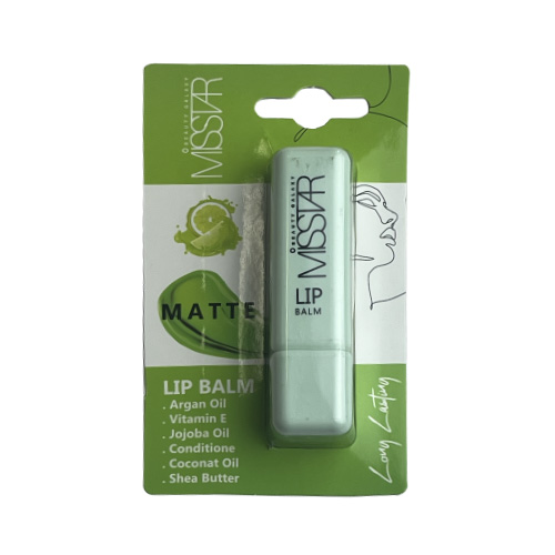 MissStarGreenLipBalm.jpg بالم لب میس استار سبز - Image 1