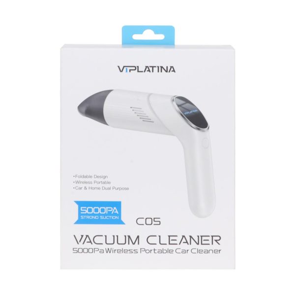 جارو شارژی VIPLATINA مدل C05 - سفید (گارانتی 18 ماه تعویض نیکان همراه) - Image 7