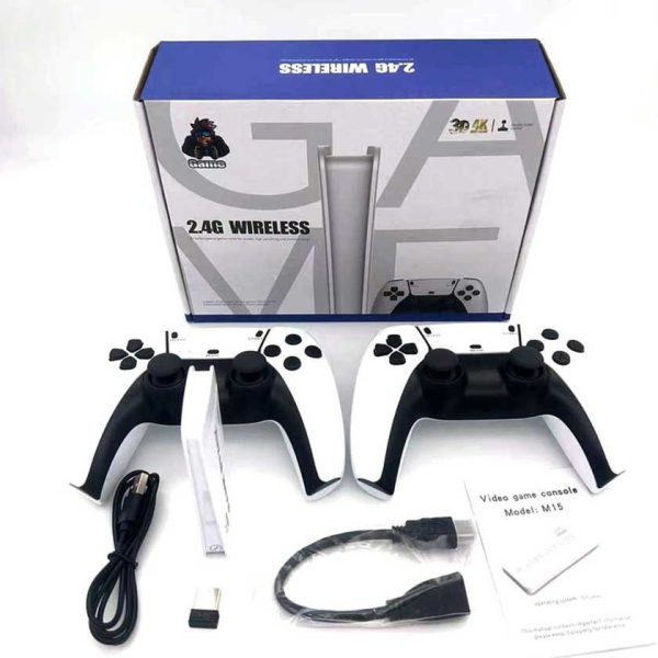 کنسول بازی Game Stick M22 اصل گارانتی دو دسته 64 گیگ رم - Image 5