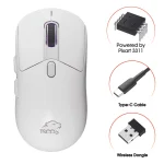ماوس بی سیم گیمینگ TSCO مدل GM 2033 - سفید (گارانتی 18 ماهه تسکو) - Image 6