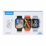 پک ساعت هوشمند WISME مدل WS-X19 ULTRA 3 - طلایی - DST (گارانتی شش ماهه) - Image 5