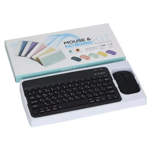 ست ماوس و کیبورد بلوتوثی شارژی KIT مدل Rechargeable Ultra-Slim - Image 6