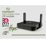 مودم همراه Naztech 4G-LTE مدل Hope N300-CAT4 - مشکی - Image 3