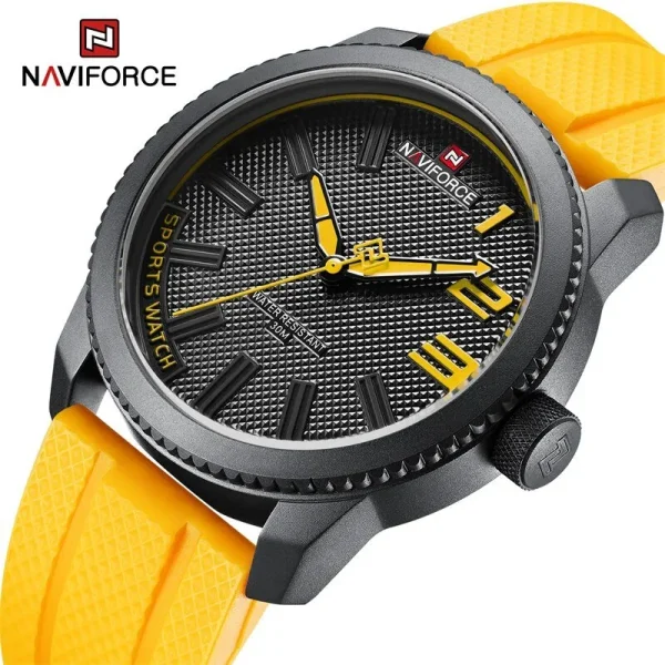 ساعت مچی مردانه نیوی فورس Naviforce NF 9202 B/Y/Y - Image 3