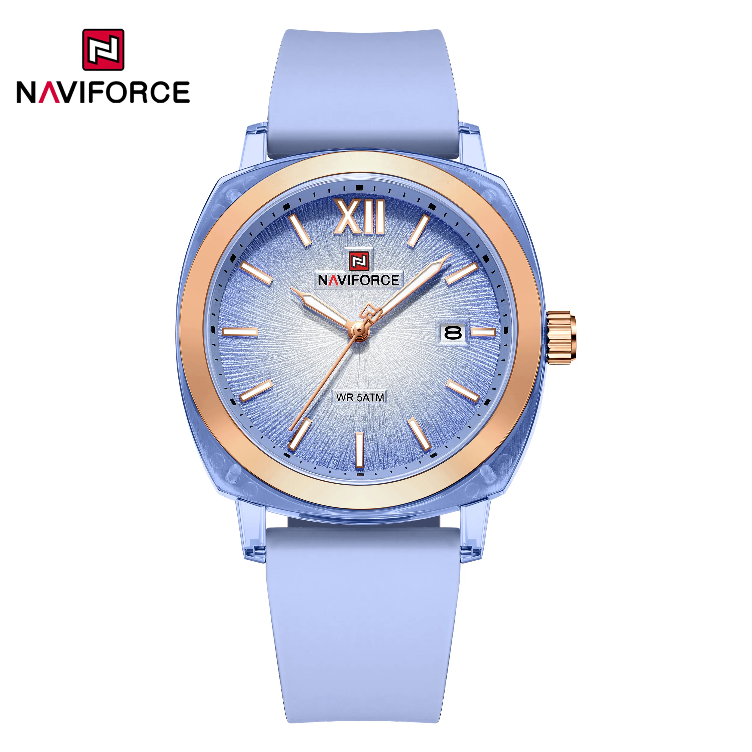 a099a9.webp ساعت مچی دخترانه برند نیوی فورس مدل naviforce nf6111 - Image 1