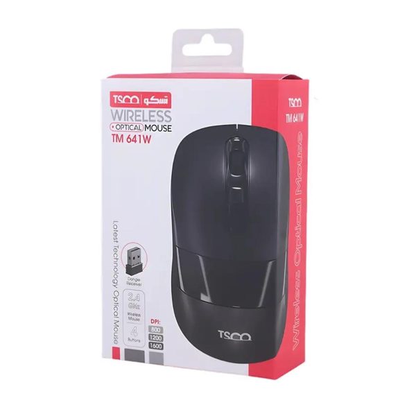 ماوس بی سیم TSCO مدل TM 641W- مشکی - Image 5