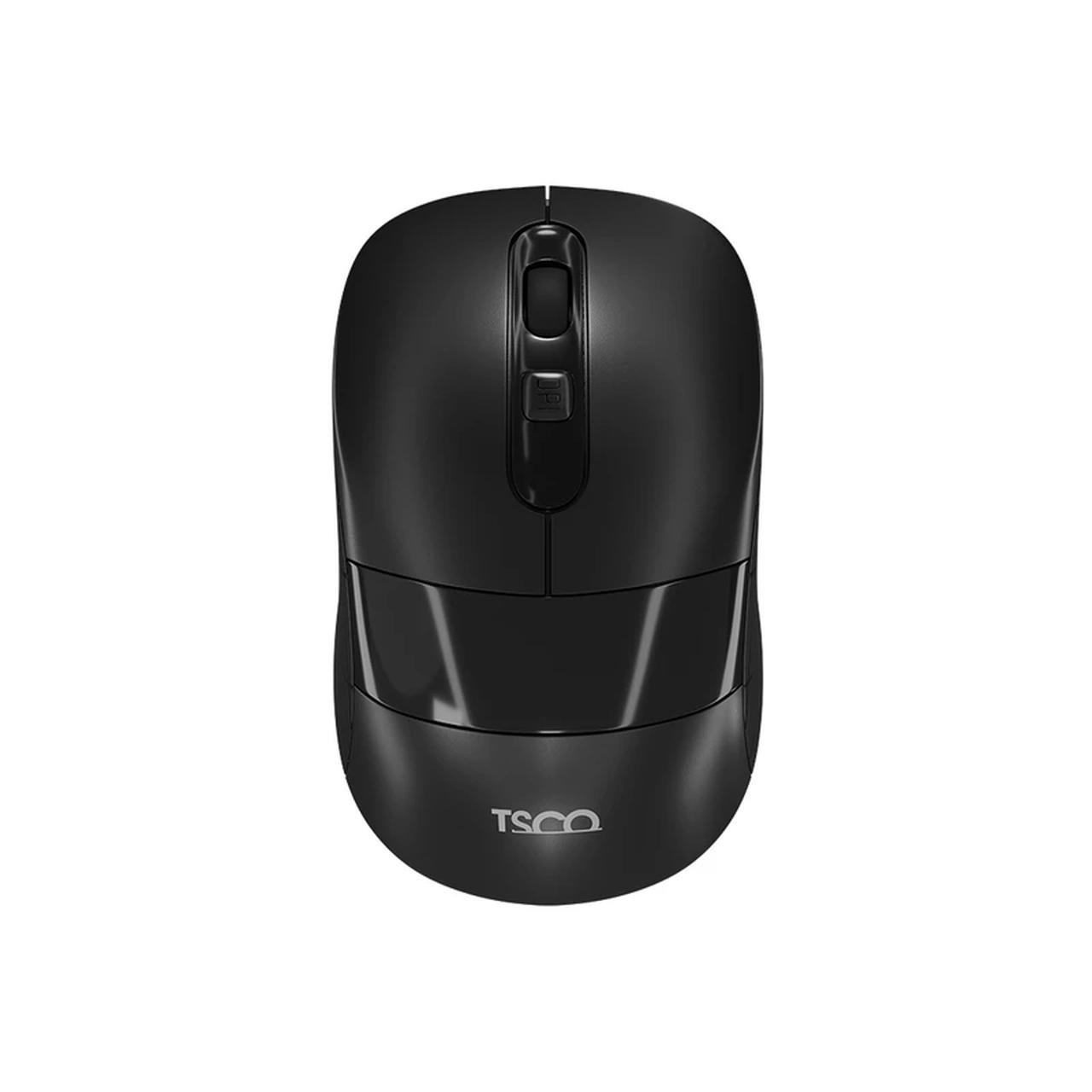 d65e7e39-7de5-45b8-b5c1-5836b5200f27 ماوس بی سیم TSCO مدل TM 641W- مشکی - Image 1