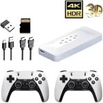 کنسول بازی Game Stick M22 | حافظه 64 گیگابایت گارانتی سلامت دو دسته اورجینال - Image 7