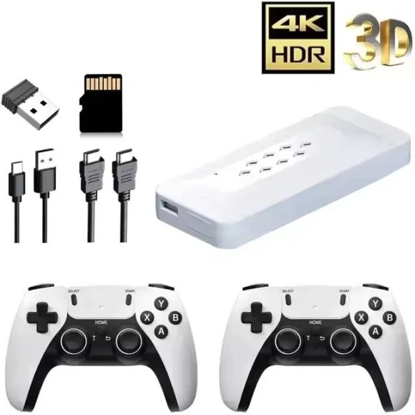 کنسول بازی Game Stick M22 | حافظه 64 گیگابایت گارانتی سلامت دو دسته اورجینال - Image 7