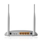 مودم روتر ADSL2 PLUS بی سیم TP-Link مدل TD-W8961N - سفید (گارانتی 36 ماهه پارس ارتباط) - تصویر 3