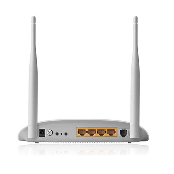 مودم روتر ADSL2 PLUS بی سیم TP-Link مدل TD-W8961N - سفید (گارانتی 36 ماهه پارس ارتباط) - تصویر 3