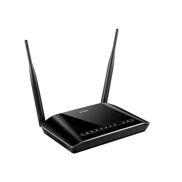 مودم D-Link DSL-2750E Wireless N300 ADSL2+ Modem Router - مشکی (یکساله شرکتی) - تصویر 3