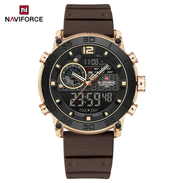 ساعت مچی مردانه اورجینال برند نیویفورس nf6104 naviforce