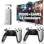 کنسول بازی Game Stick M22 | حافظه 64 گیگابایت گارانتی سلامت دو دسته اورجینال - Image 5