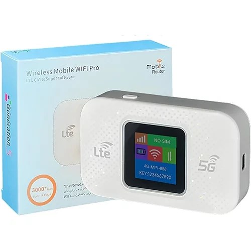 zffzzYbIbNYdE0ht-12.jpg مودم جیبی سیمکارتی مانیتوردار MF680-E 5G WIFI PRO با ریجستری اصل - Image 1