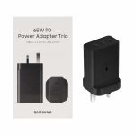 شارژر دیواری سه پین PD و فست سه پورت Samsung مدل EP-T6530 65W - مشکی - اصل چین (گارانتی 18 ماهه تعویض اچ دی سرویس ) - تصویر 9