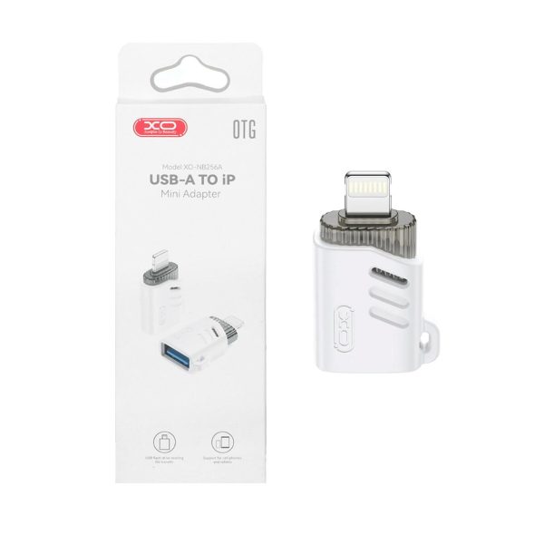 تبدیل XO USB To Lightning OTGمدل XO-NB256A - سفید - تصویر 6