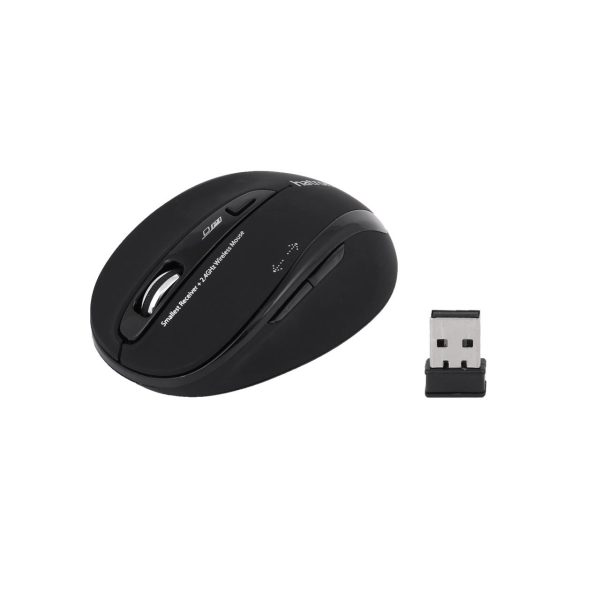 کیبورد و ماوس بی سیم Hatron مدل HKCW140 - مشکی - تصویر 4