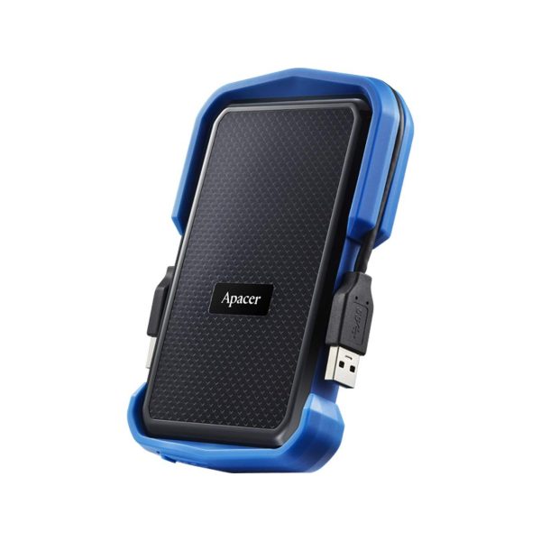 هارد اکسترنال Apacer مدل AC631 ظرفیت 2TB - مشکی آبی - تصویر 2