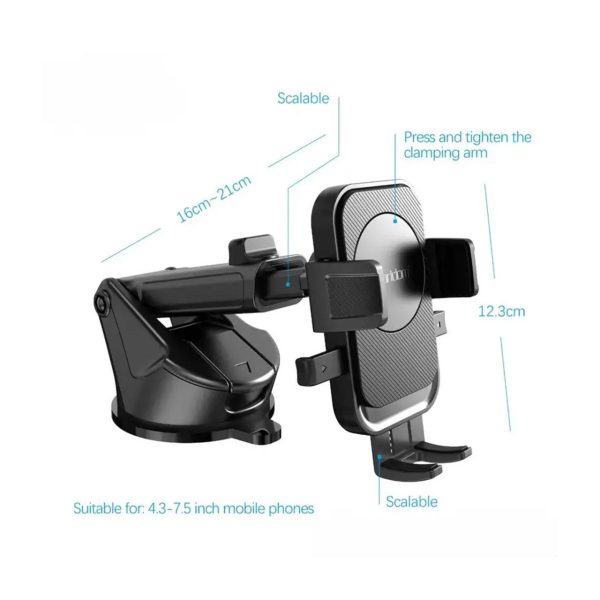 هولدر گوشی موبایل پایه دار Earldom مدل EH263 - مشکی - Image 7