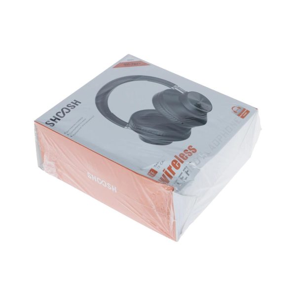 هدفون بی سیم Shoosh مدل SH-704 Plus - مشکی - SMO (پک ضعیف) - تصویر 5