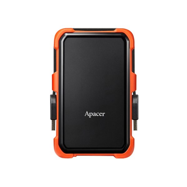 هارد اکسترنال Apacer مدل AC630 ظرفیت 2TB - مشکی نارنجی - تصویر 4