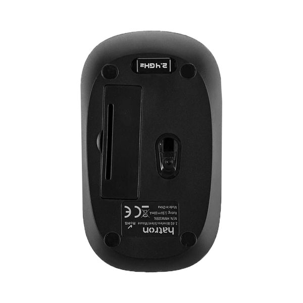 ماوس بی سیم Hatron مدل HMW105SL - مشکی - Image 5