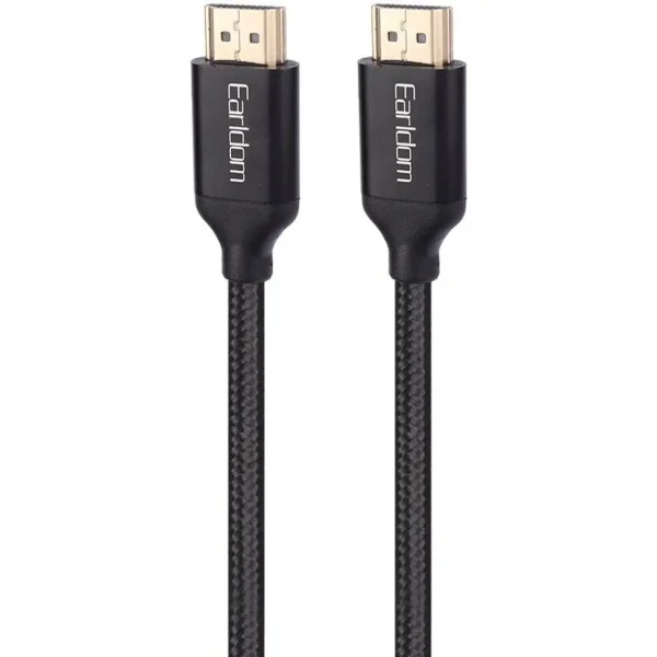 کابل 5 متری 4K Earldom HDMI مدل ET-W26 - مشکی - تصویر 2