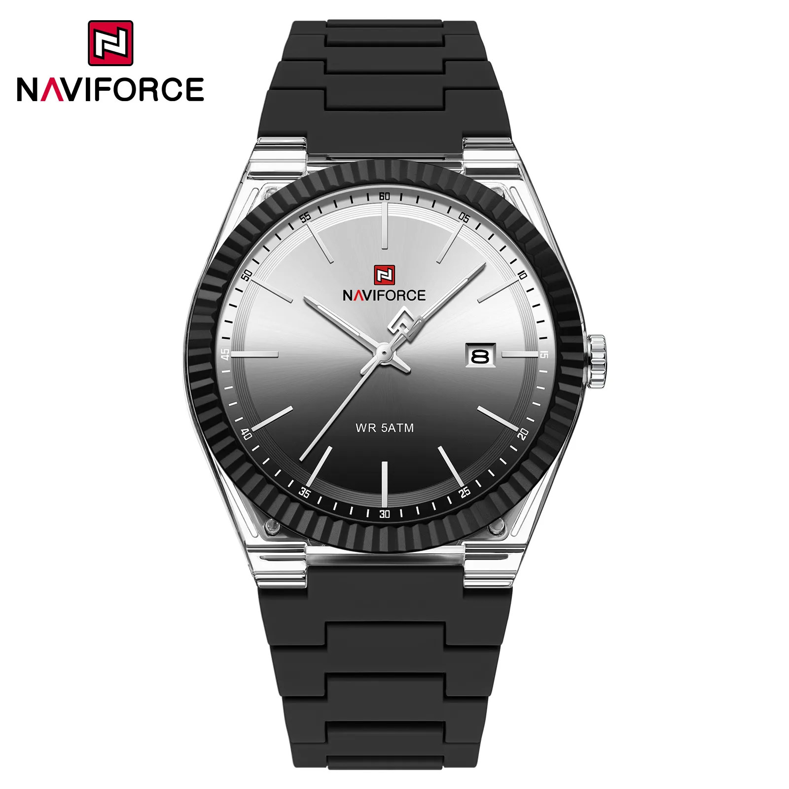 699730.webp ساعت مچی مردانه اورجینال naviforce nf6116 SB - Image 1