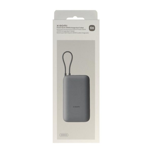 پاوربانک فست شارژ Xiaomi 22.5W 20000mAh مدل PB2020MI - خاکستری تیره (گارانتی 18 ماهه شرکتی) NZ - Image 7