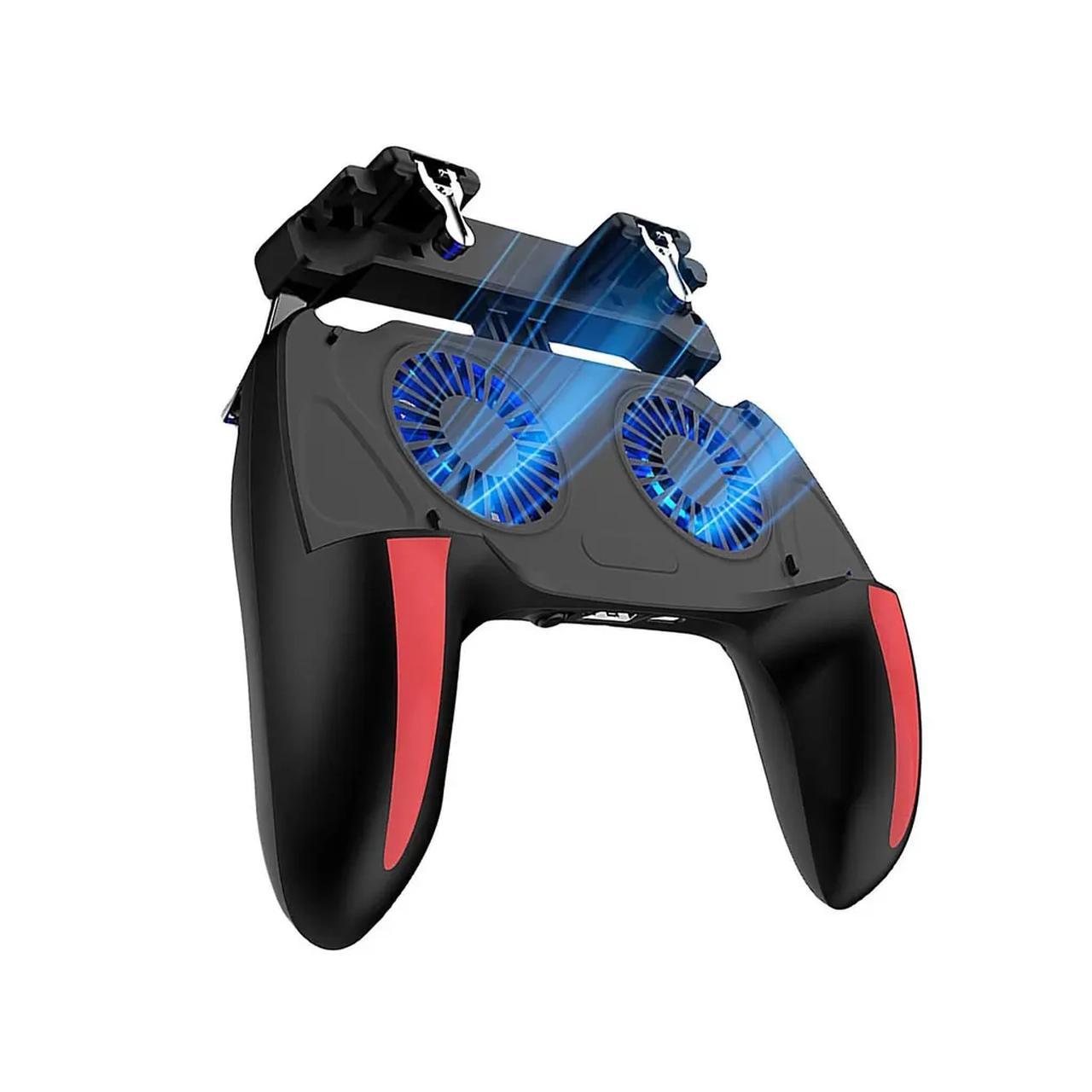 6f88080b-a958-46f3-8953-1543bfcb0936 دسته بازی PubG فن دار موبایل مدل H10 - مشکی - ASP (گارانتی شش ماهه آروین) - تصویر 1
