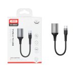 کابل تبدیل XO Type-C TO USB OTGمدل XO-NB201 - مشکی