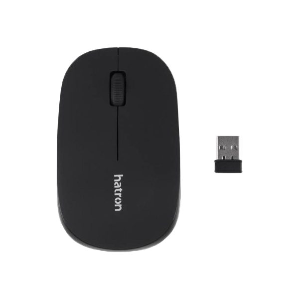 ماوس بی سیم Hatron مدل HMW105SL - مشکی - Image 7