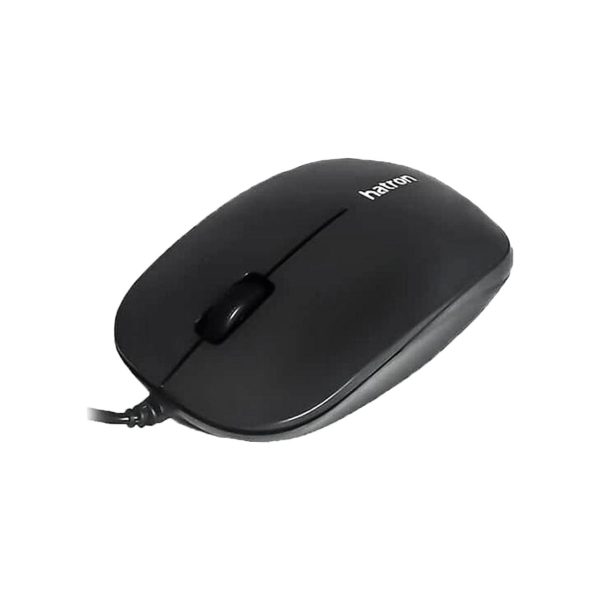 ماوس باسیم Hatron مدل HM411SL - مشکی - تصویر 3
