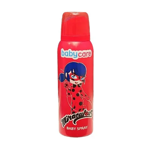 BabyCareLadybugKidsSpray.webp اسپری بدن کودک Baby Care مدل دختر کفشدوزکی - Image 1