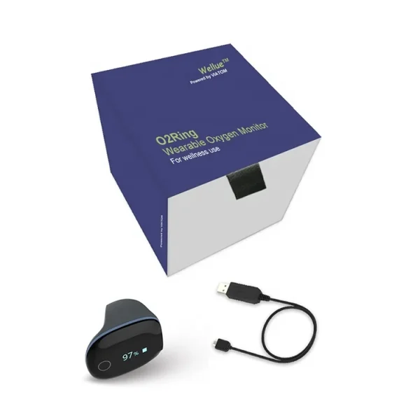دستگاه اندازه‌گیری اکسیژن خون و ضربان قلب Wellue مدل O2Ring (ارسال 25 روز کاری) - Image 6