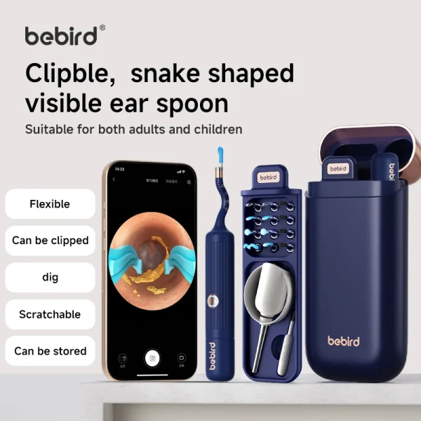 دستگاه پاک‌کننده گوش Bebird مدل EarSight Plus (ارسال 25 روز کاری) - Image 5