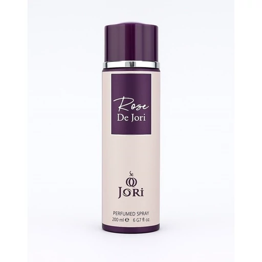 HHAQOXK9eqZzf8yjw2XtUFol6aFLntKIuDGhlqlZAJulSEyDxW.jpg_512X512X70.webp اسپری عطر Rose De Jori از برند Jori 200 میل - Image 1
