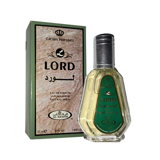 Top37c2mB8NW6TDNgEpvVNXmXmthNW3GCtlXpLaJa0taUHc8aQ.jpg_512X512X70.webp ادوپرفیوم رحاب مدل لورد LORD با رایحه تند و شیرین حجم 50 میلیلیتر - Image 1