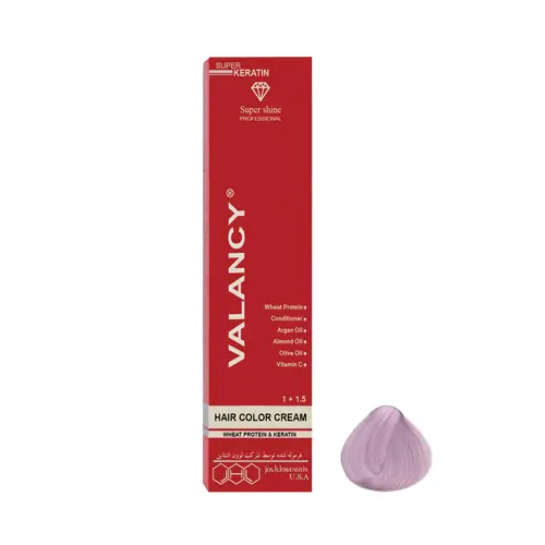 ValancyHairColorShadeNo11-66.webp رنگ مو والانسی شماره 66-11 حجم 100 میل رنگ فشن یاسی صورتی - Image 1
